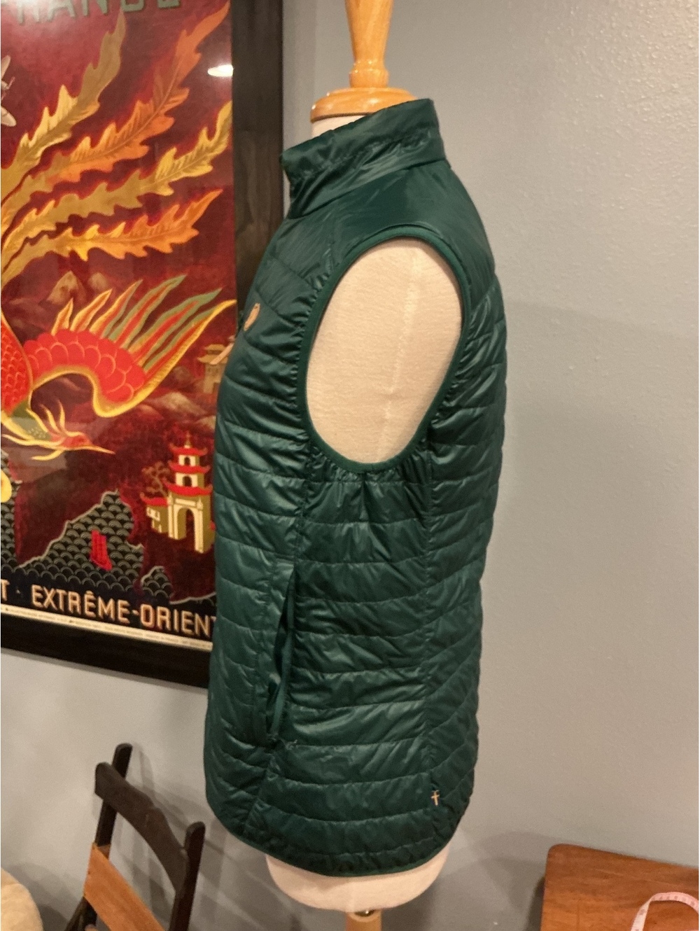 FjallRaven Abisko Padded Vest (M) Arctic Green - Picture 2 of 5